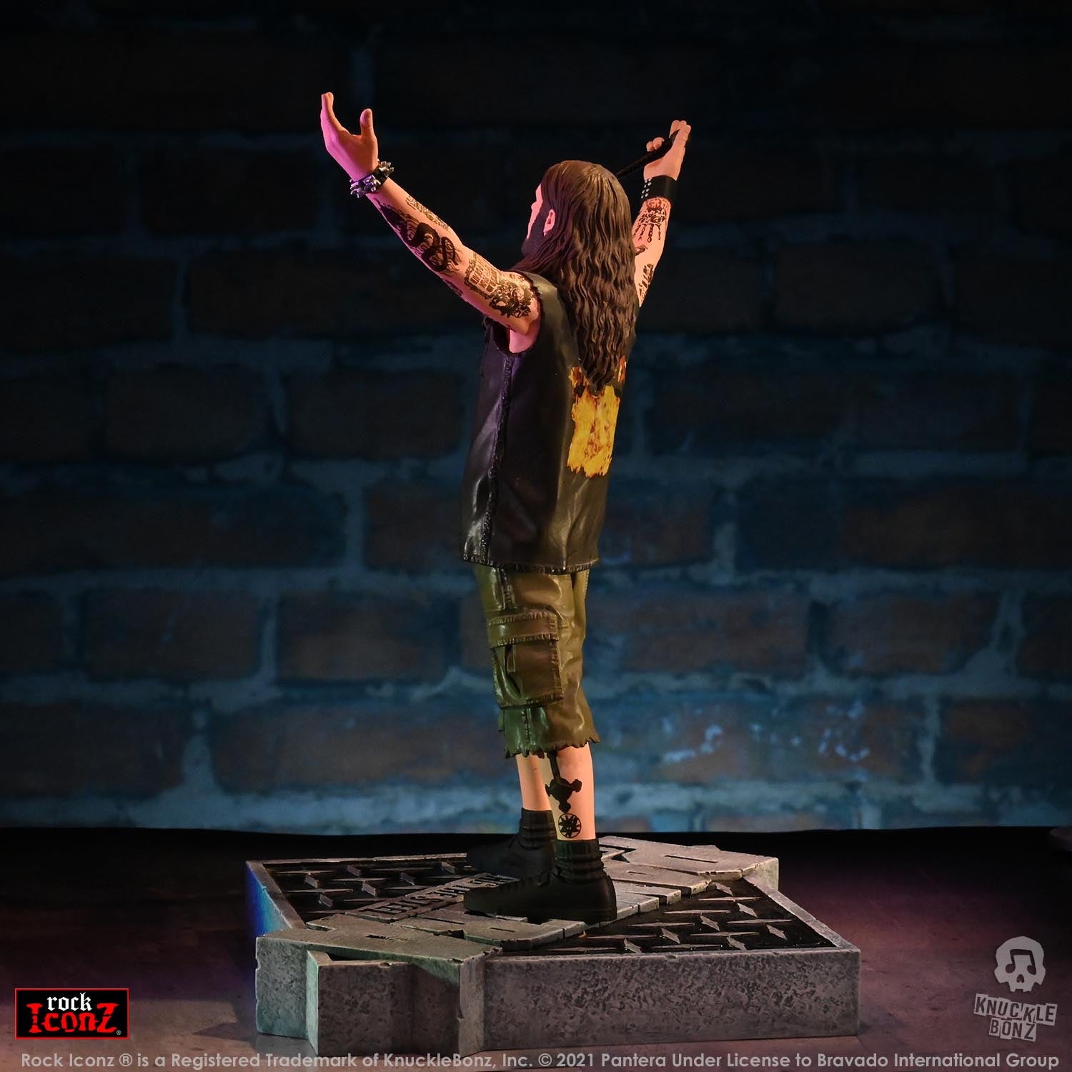 Pantera Philip Anselmo (Reinventing the Steel) KnuckleBonz Statue